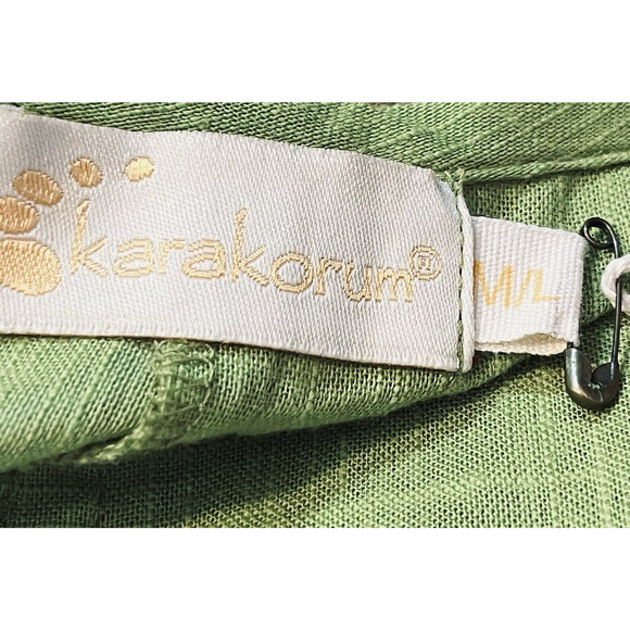 Karakorum Women’s Italian Color Block Dress Crew Neck 3/4 Sleeve Size M - Picture 7 of 9